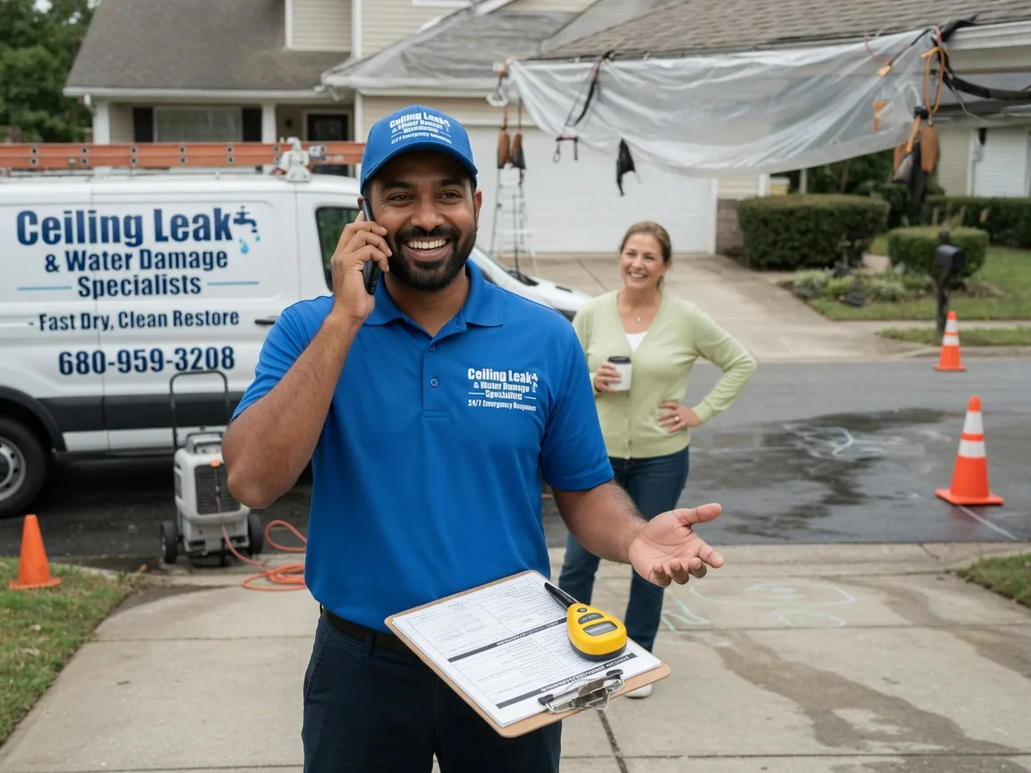Ceiling Leak Cleanup Hammondsport, NY FAQs